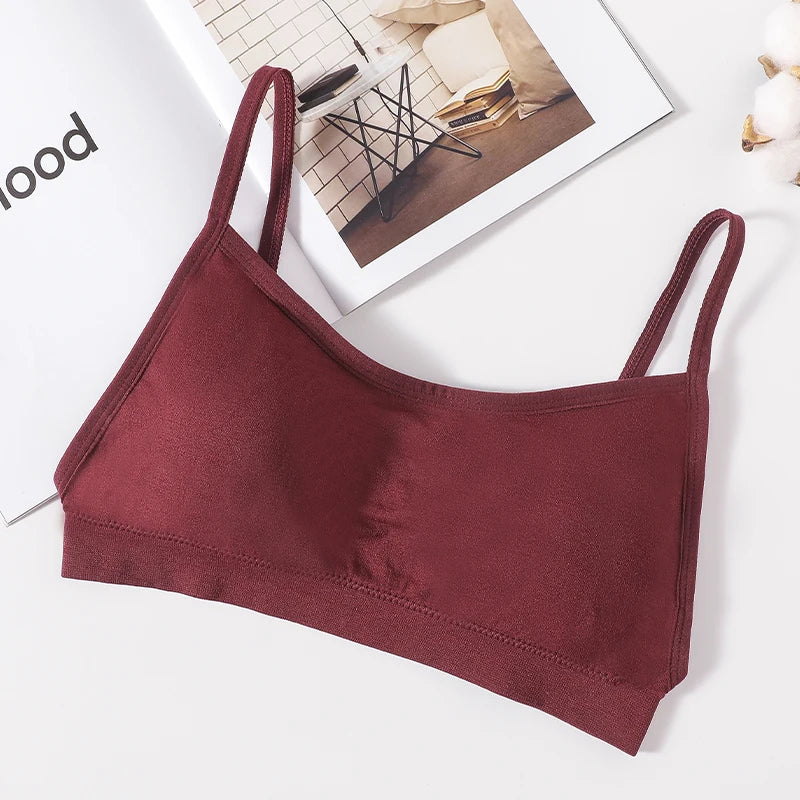 Women's Crop Top Ribbed Tube Top U-Back Comfort Bra Streetwear Camis Sexy Lingerie Seamless Underwear Sports Tank Bralette M-XL