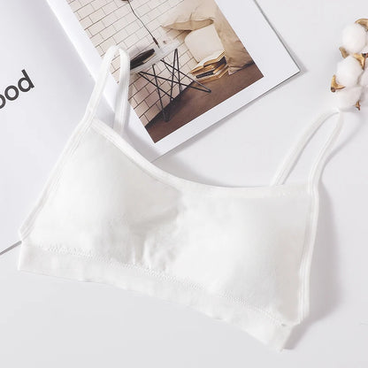 Women's Crop Top Ribbed Tube Top U-Back Comfort Bra Streetwear Camis Sexy Lingerie Seamless Underwear Sports Tank Bralette M-XL