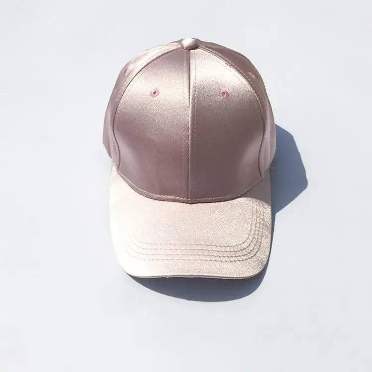 Baseball Cap Women Hat Summer Hats For Women Men Satin Sold Baseball Cap Snapback Casquette Gorras Casual Sport Fashion