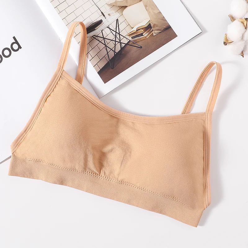 Women's Crop Top Ribbed Tube Top U-Back Comfort Bra Streetwear Camis Sexy Lingerie Seamless Underwear Sports Tank Bralette M-XL