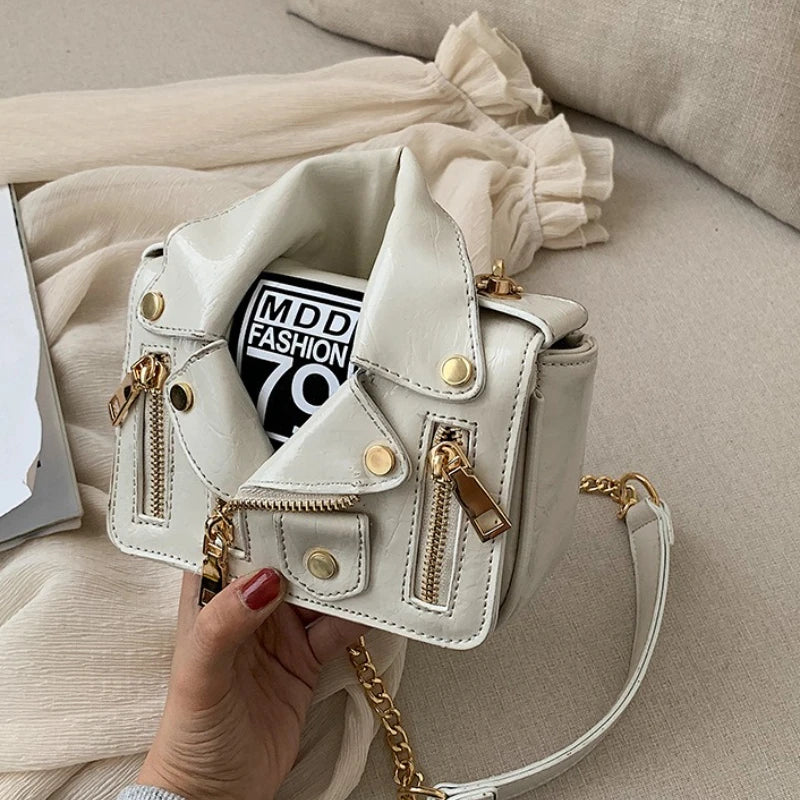 Chain Crossbody Bags for Women Shoulder Bag Jacket Clothing Bag Trendy Purse and Handbag Designer Bag Сумка Женская Bolsos Mujer