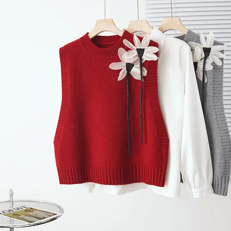 Knitted Vest for Women&