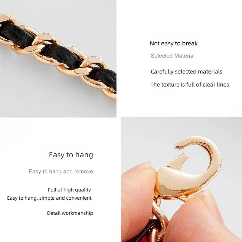 Bag chain for women bag fashion durable not easy to fade decorative chain bag modification bag accessories