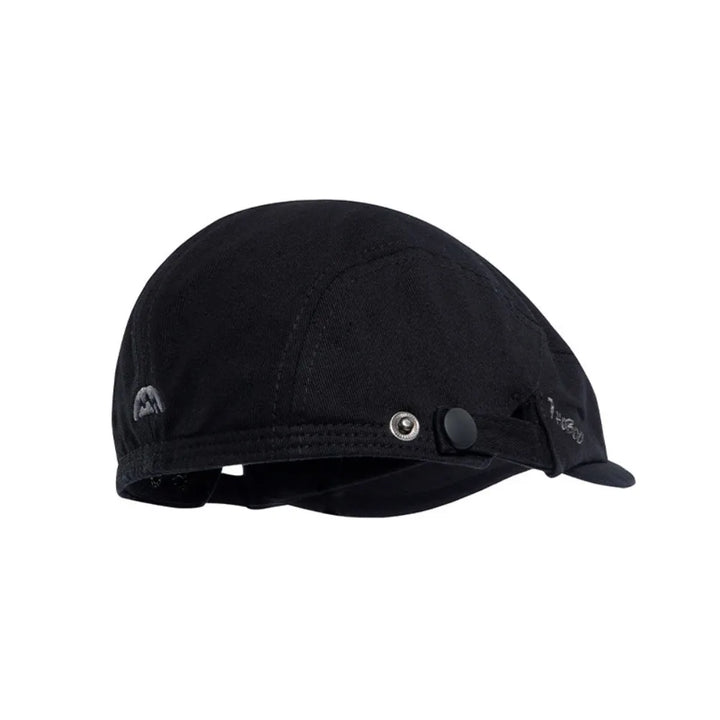 Adjustable Pure Color Newsboy Flat Cap British Style Artist Embroider Letter Hat Casual Fashion Retro Painter Hat Streetwear