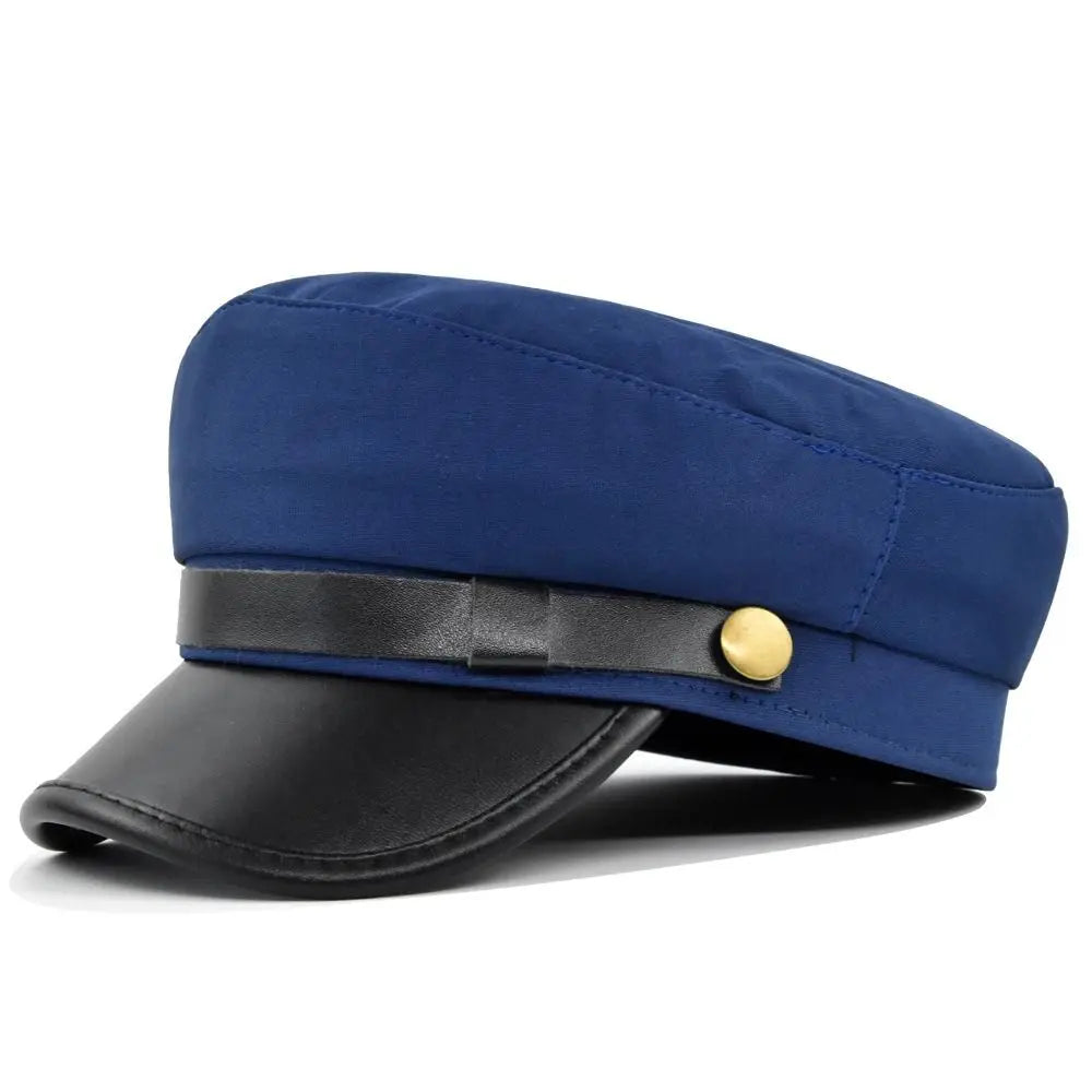 Flat Cap Vintage Navy Cap British Style Octagonal Hat Beret Hats Duck Tongue Cap Newsboy Hat Flat Peaked Caps Women Men