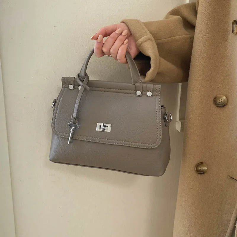Fashion Top-handle Bags for Women New Designer Handbags Luxury Flap Shape Shoulder Crossbody Bag PU Leather Totes Bolsos