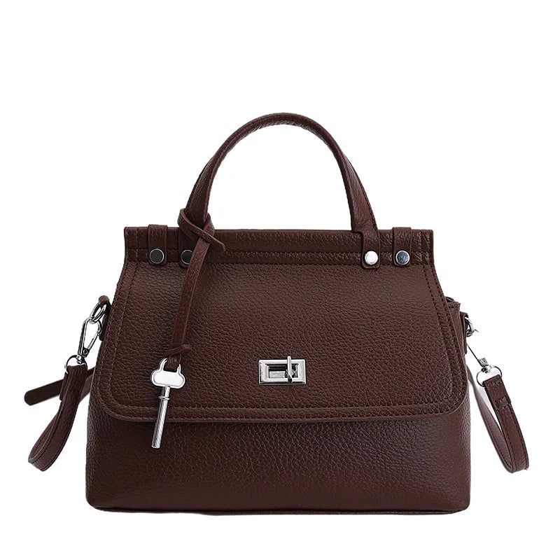 Fashion Top-handle Bags for Women New Designer Handbags Luxury Flap Shape Shoulder Crossbody Bag PU Leather Totes Bolsos