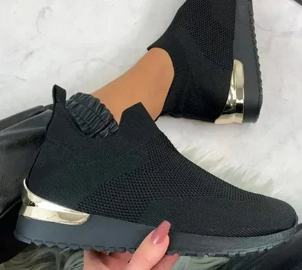 Spring Autumn Women Vulcanized Sneakers Ladies Breathable Slip-On Shoes for Female Casual Sport Platform Shoes Zapatos De Mujer