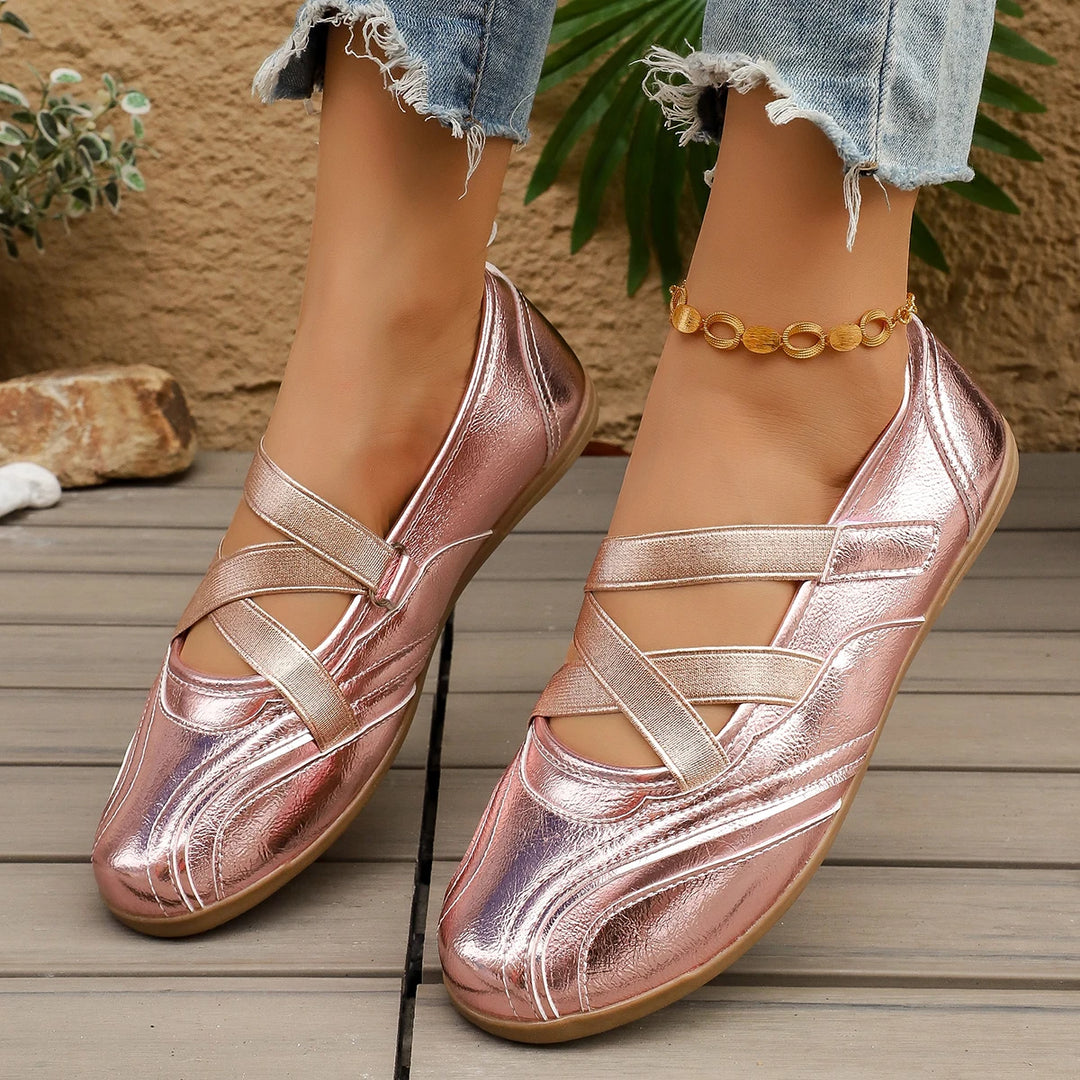 2026 New French Style Mary Jane Ballet Flats Women&