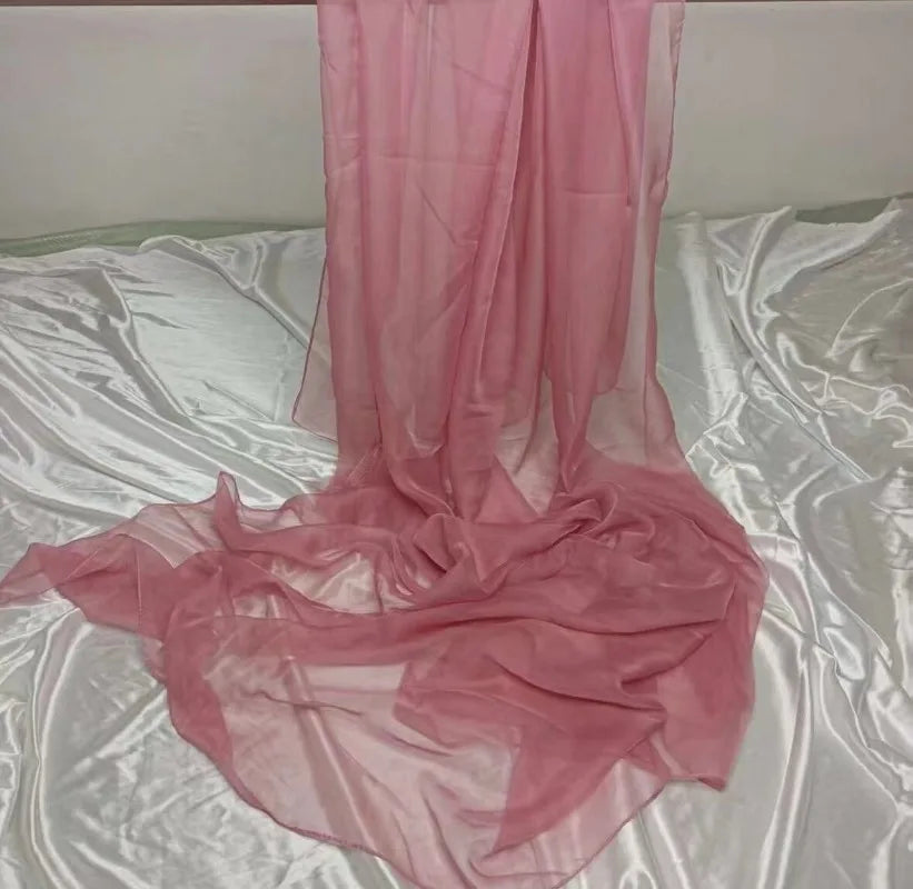 Sexy See-through Ruffle Strap Maxi Dress New Ultra-thin Soft Loose Long Skirt Gown Nightclub Festvial Evening Party Dress