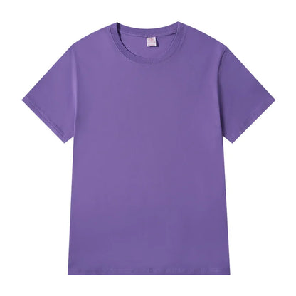 Women T-shirts 2026 Tops Solid Short Sleeve Loose O-neck  Cotton Casual Ladies Shirts Harajuku Korean Summer Woman Tshirts