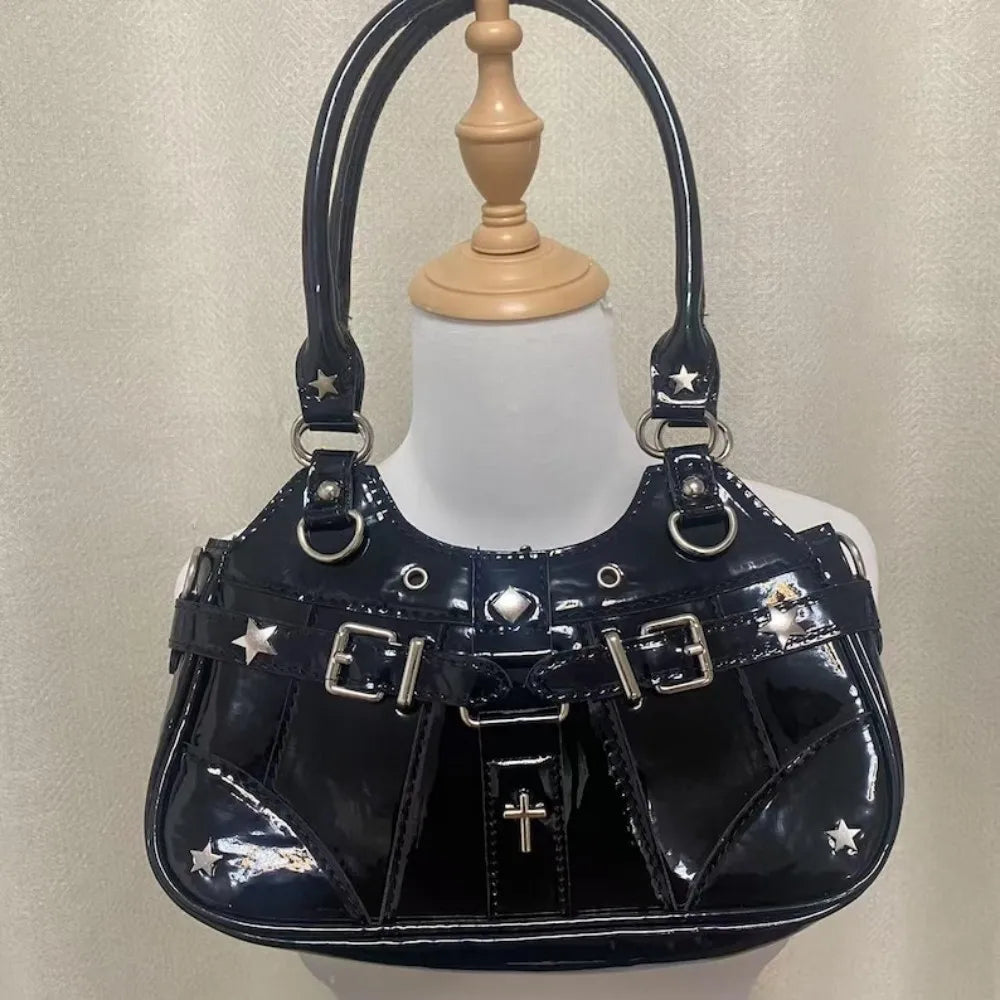 Chain Bags Transparent Female Daily Bags for Women Small Bag Subculture Y2k Female Bag