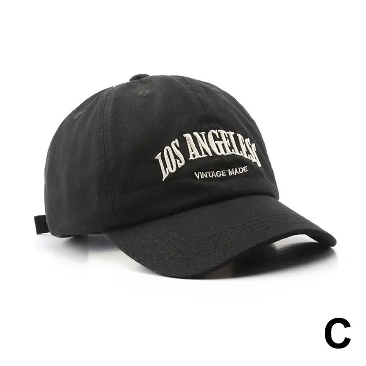 Women Fashion Casual Los Angeles Baseball Cap Cotton Soft Top Hats For Men Unisex Embroidery Snapback Hat Hiking Sunscreen Caps