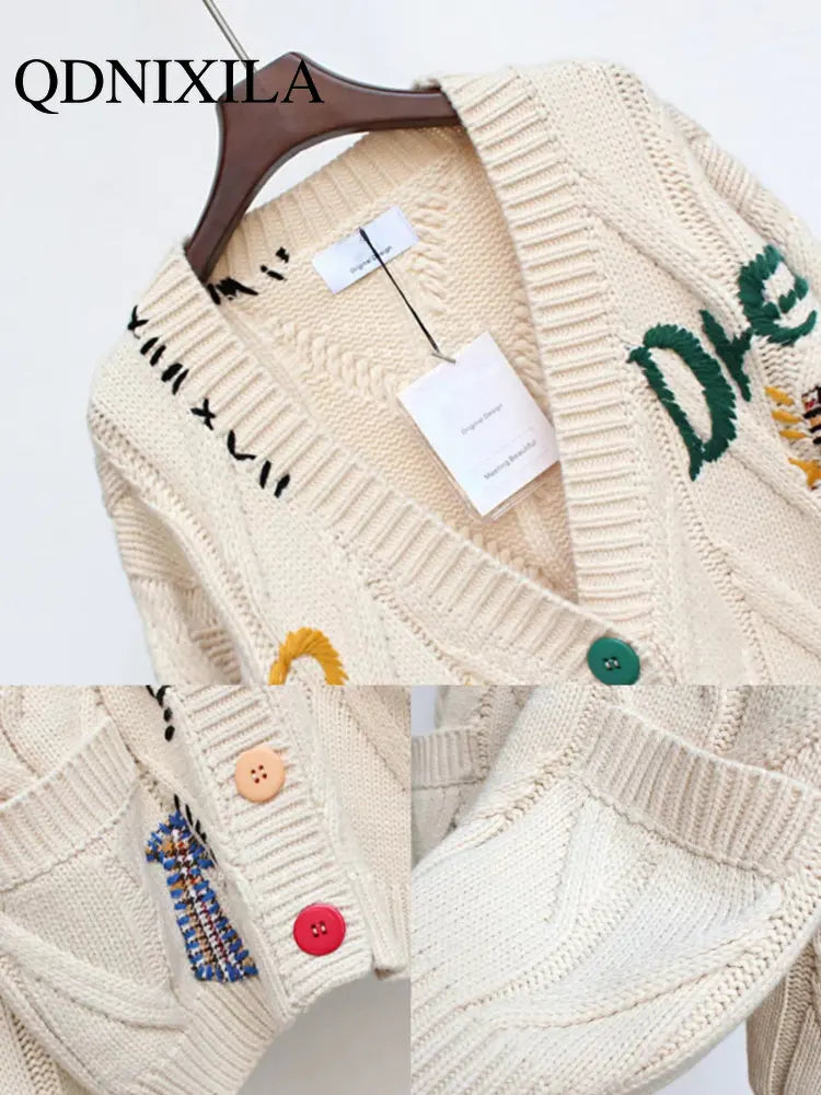 Spring Autumn New Outerwear Elegant Sweater Women&