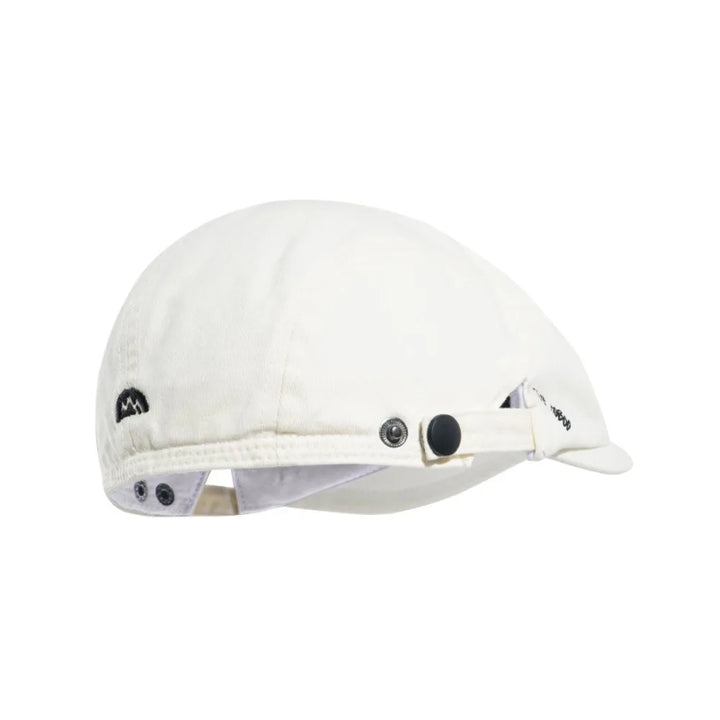 Adjustable Pure Color Newsboy Flat Cap British Style Artist Embroider Letter Hat Casual Fashion Retro Painter Hat Streetwear