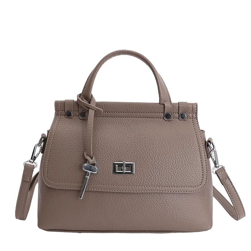 Fashion Top-handle Bags for Women New Designer Handbags Luxury Flap Shape Shoulder Crossbody Bag PU Leather Totes Bolsos