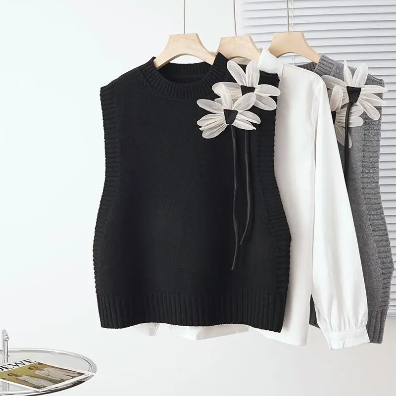 Knitted Vest for Women&