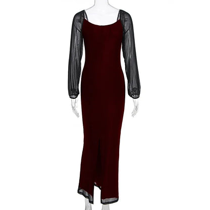 The Popular Western-Style Women'S Dresses Include Square-Neck, Elegant, And Sexy Slim-Fit Dresses, Wear Exude A High-End Vibe