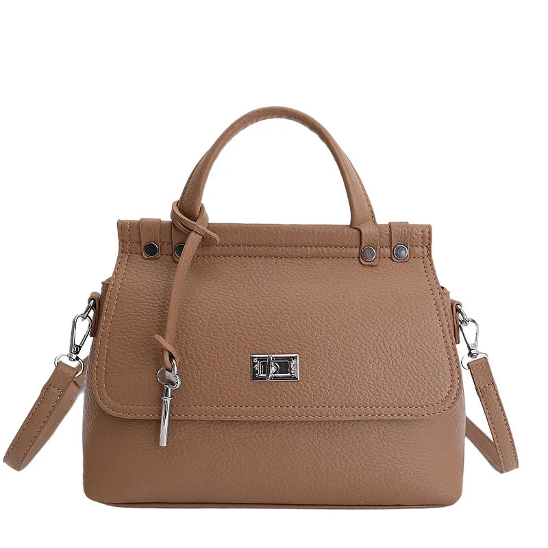 Fashion Top-handle Bags for Women New Designer Handbags Luxury Flap Shape Shoulder Crossbody Bag PU Leather Totes Bolsos