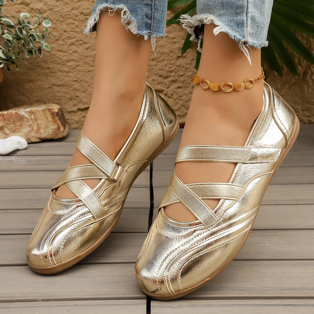 2026 New French Style Mary Jane Ballet Flats Women&
