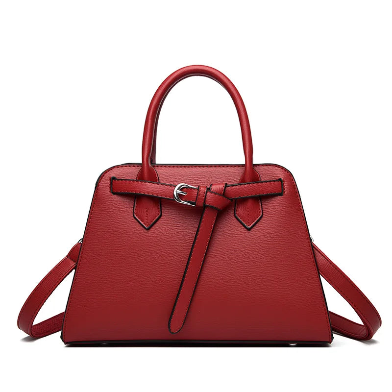 Top-handle Hobo Bags PU Leather Women Handbags Female Leisure Shoulder Bag Fashion Purses Vintage Bolsas Large Capacity Tote Bag
