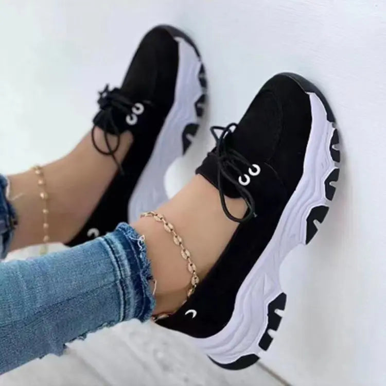 2026 Women Sneakers Platform Casual Breathable Sport Design Vulcanized Shoes Fashion Tennis Female Footwear Zapatillas Mujer
