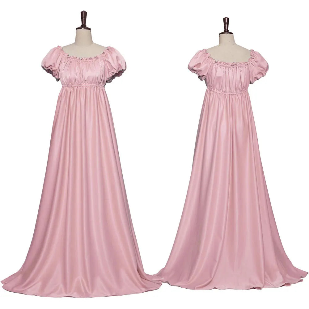 Medieval Dress Women Dress Sexy Off Shoulder Renaissance Victorian Regency Dress Costume Wench Retro Gown Halloween for Women