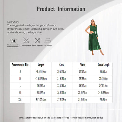 Womens Modern Lyrical Contemporary Dance Costume Cutout Round Neck Dress Side Split Sheer Mesh Dresses Performance Outfits