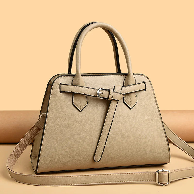 Top-handle Hobo Bags PU Leather Women Handbags Female Leisure Shoulder Bag Fashion Purses Vintage Bolsas Large Capacity Tote Bag