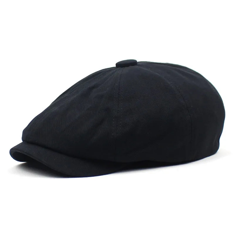 Flat Ivy Gatsby Newsboy Hat for Men And Women Winter Spring Autumn Driving Cabbie Hunting Cap Classic Style