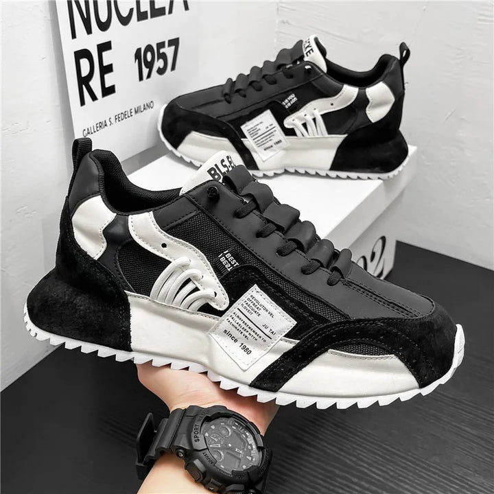Mens Sneakers Luxury Brand Casual Shoes Breathable Sport Running Shoes Tennis Training Shoes for Men Platform Vulcanize Footwear