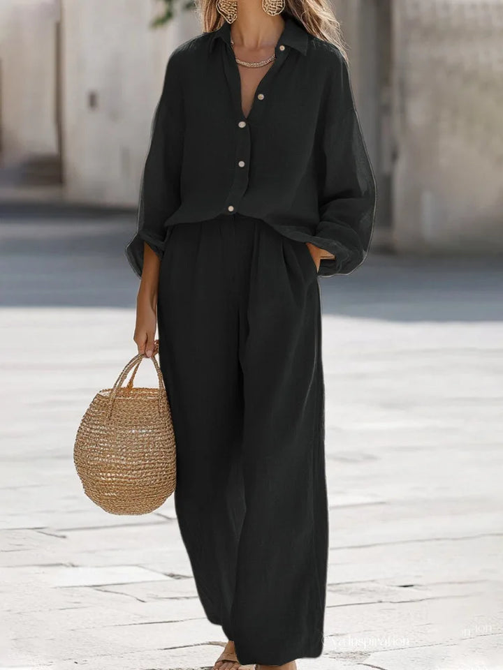 Simple Cotton Linen Women&