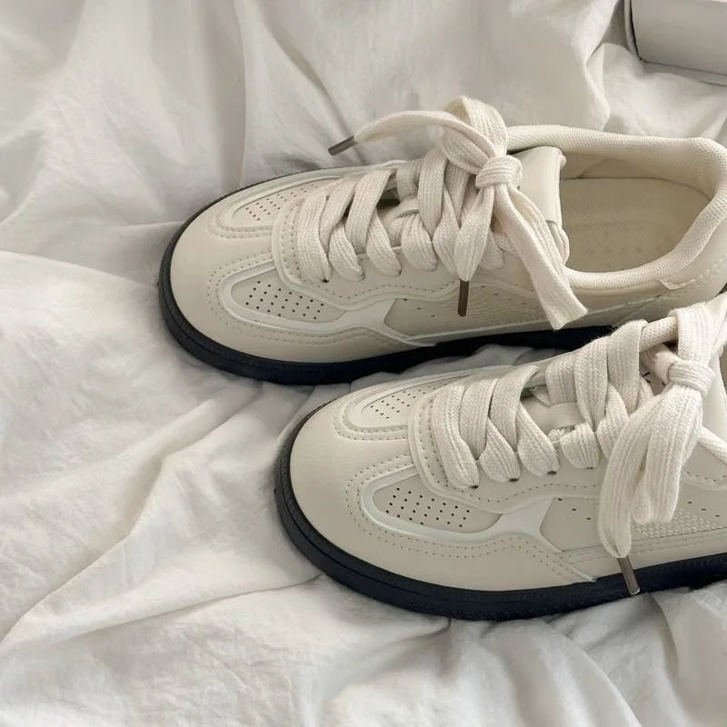 Women Sneakers Fashion Platform Shoes Spring Casual Flats Female New Fashion Breathable Sports Casual Vulcanized Platform Shoes