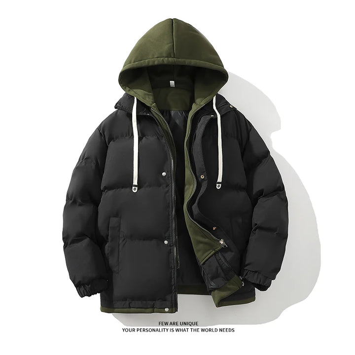 Winter Parkas Women 2025 New in Casual Thick Warm Jackets Hood Coats Solid Loose Female Down Outerwears Chaquetas Parkas Mujer