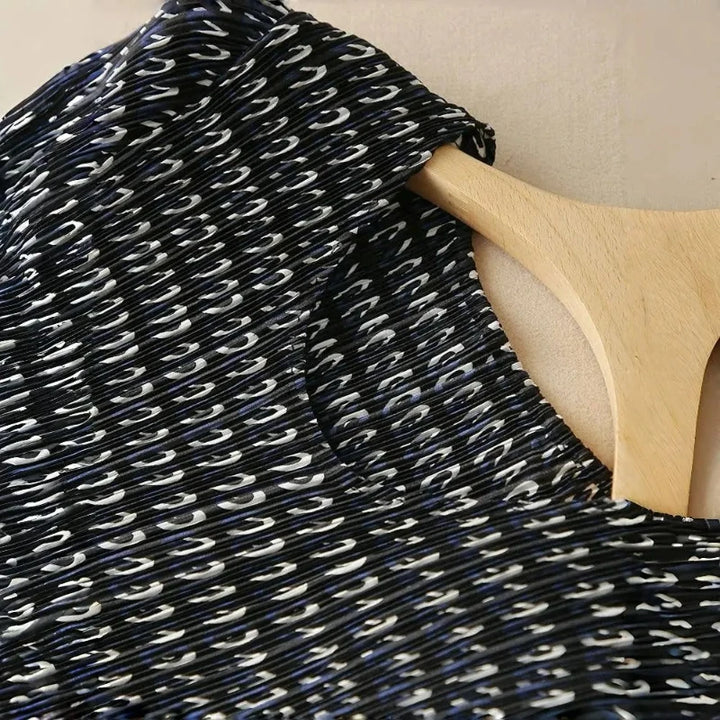 Pleated dress, women&