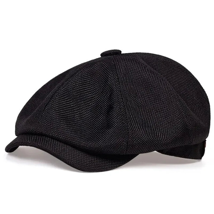 Newsboy Cap for Men Vintage Outfit Cabbage Cap Daily Casual Wear 8 Panel Octagonal Beret City Walk British Style Baker Boy Cap