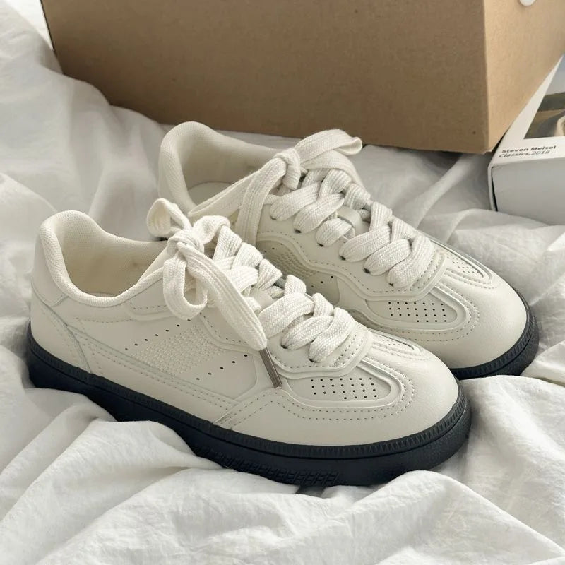 Women Sneakers Fashion Platform Shoes Spring Casual Flats Female New Fashion Breathable Sports Casual Vulcanized Platform Shoes