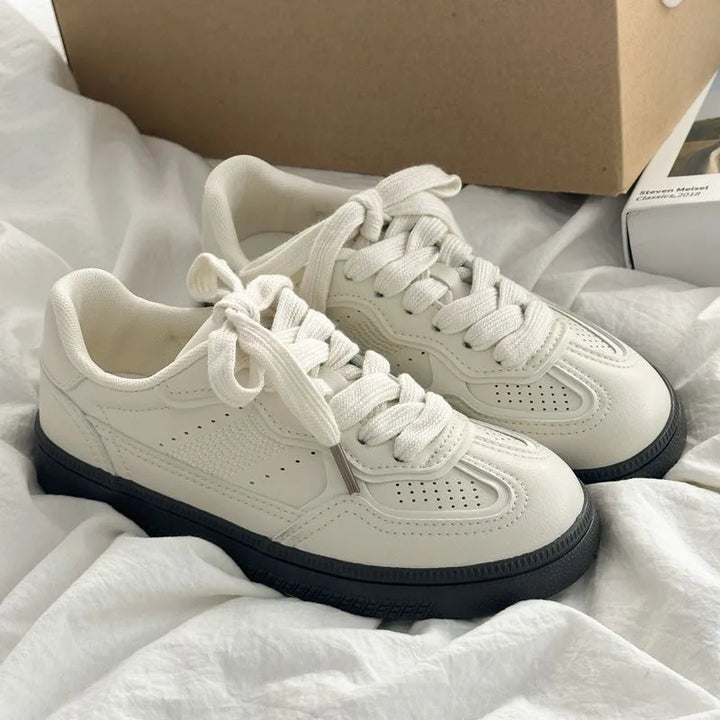 Women Sneakers Fashion Platform Shoes Spring Casual Flats Female New Fashion Breathable Sports Casual Vulcanized Platform Shoes