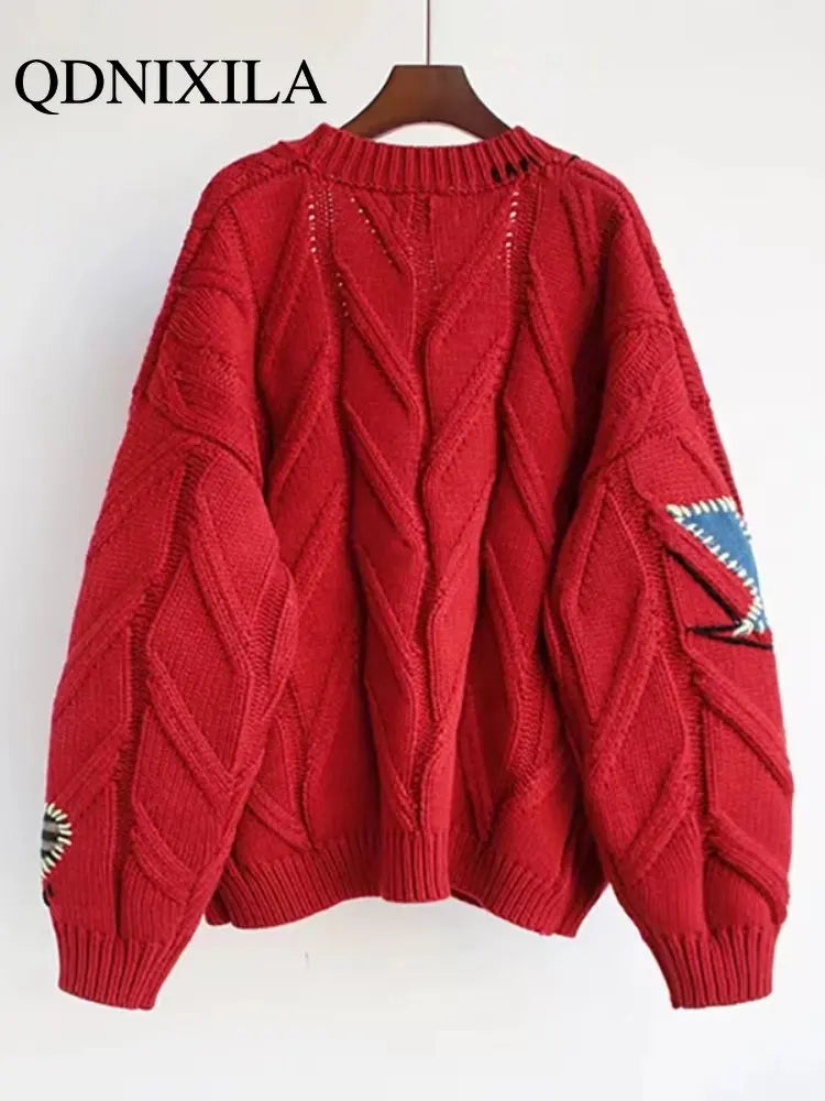 Spring Autumn New Outerwear Elegant Sweater Women&
