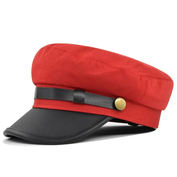 Flat Cap Vintage Navy Cap British Style Octagonal Hat Beret Hats Duck Tongue Cap Newsboy Hat Flat Peaked Caps Women Men