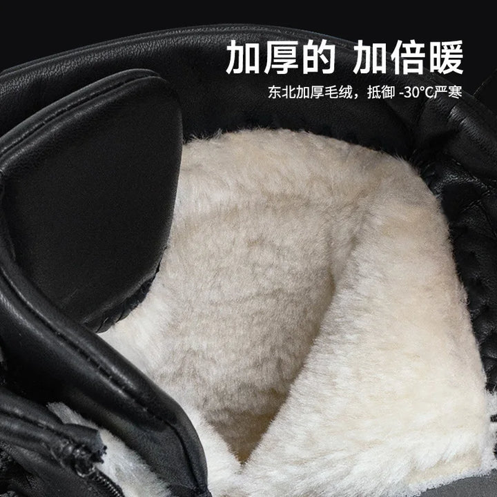 Winter Women Snow Boots 2026 New Non-Slip Waterproof Winter Boots Warm Thickened Shoes Outdoor Climbing Travel Cold Proof Boots