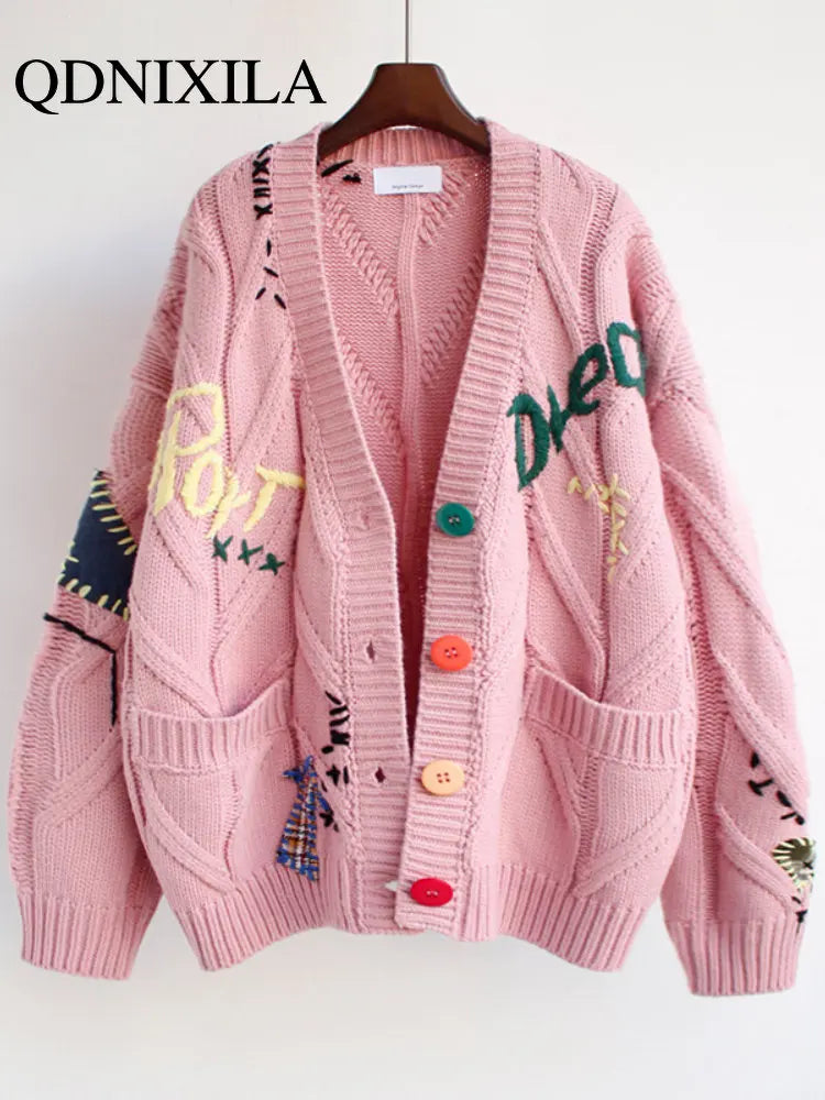 Spring Autumn New Outerwear Elegant Sweater Women&