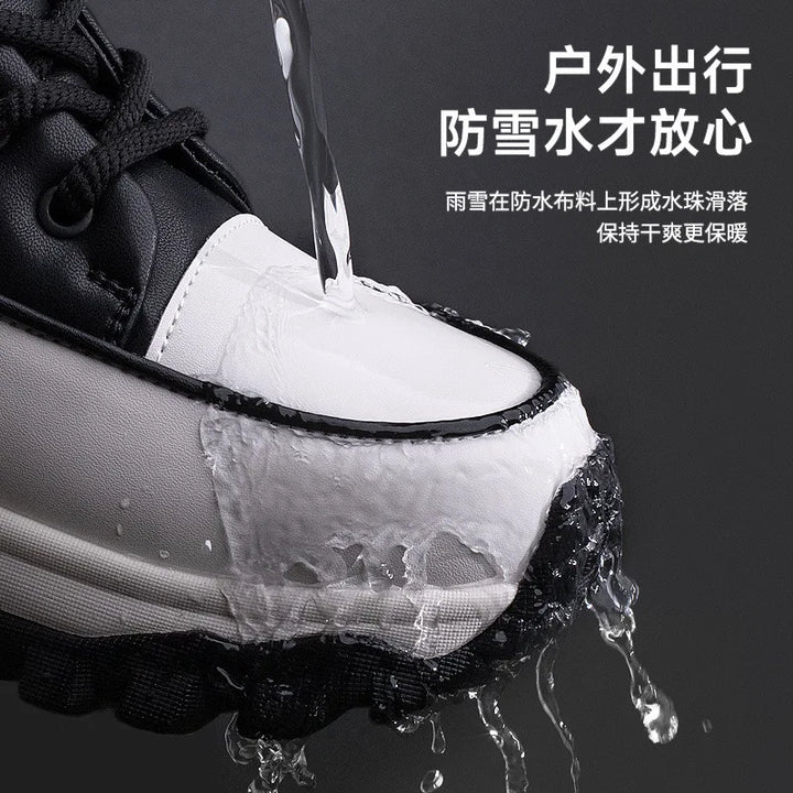 Winter Women Snow Boots 2026 New Non-Slip Waterproof Winter Boots Warm Thickened Shoes Outdoor Climbing Travel Cold Proof Boots