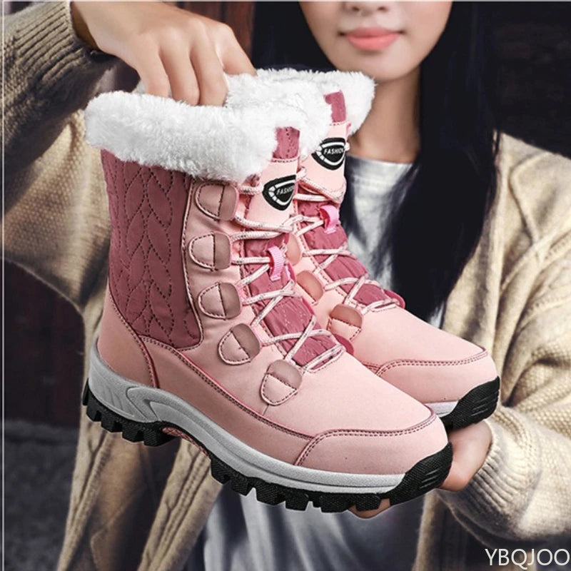 Winter snow boots for women&