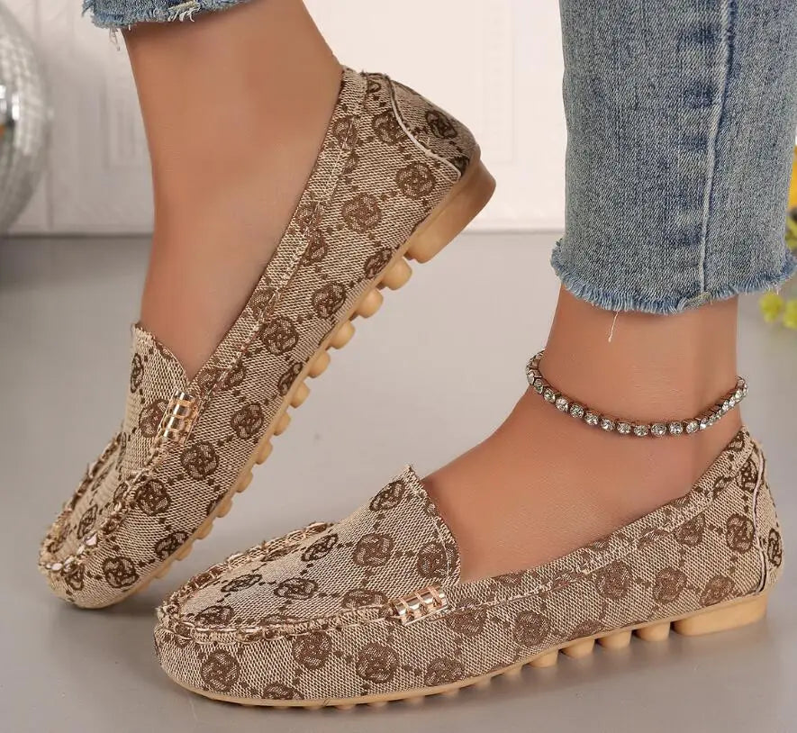 Spring Autumn Loafers Wear-resisting Women&