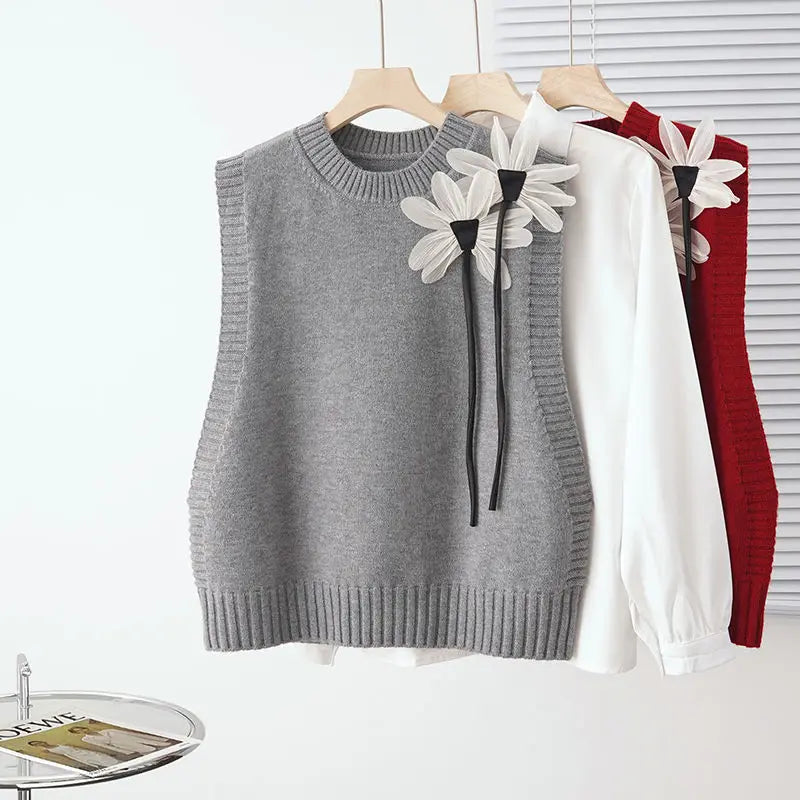 Knitted Vest for Women&