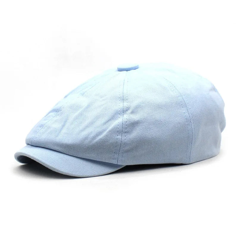 Flat Ivy Gatsby Newsboy Hat for Men And Women Winter Spring Autumn Driving Cabbie Hunting Cap Classic Style