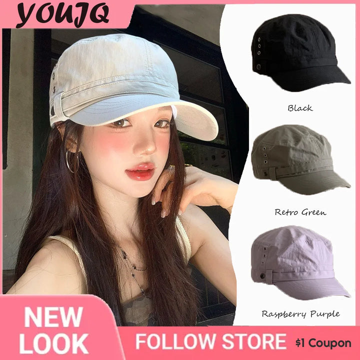 Lightweight Quick Dry Oversized Newsboy Cap 60-65CM Large Circumference Flat Equestrian Hat UV Sun Protection Outdoor Headwear