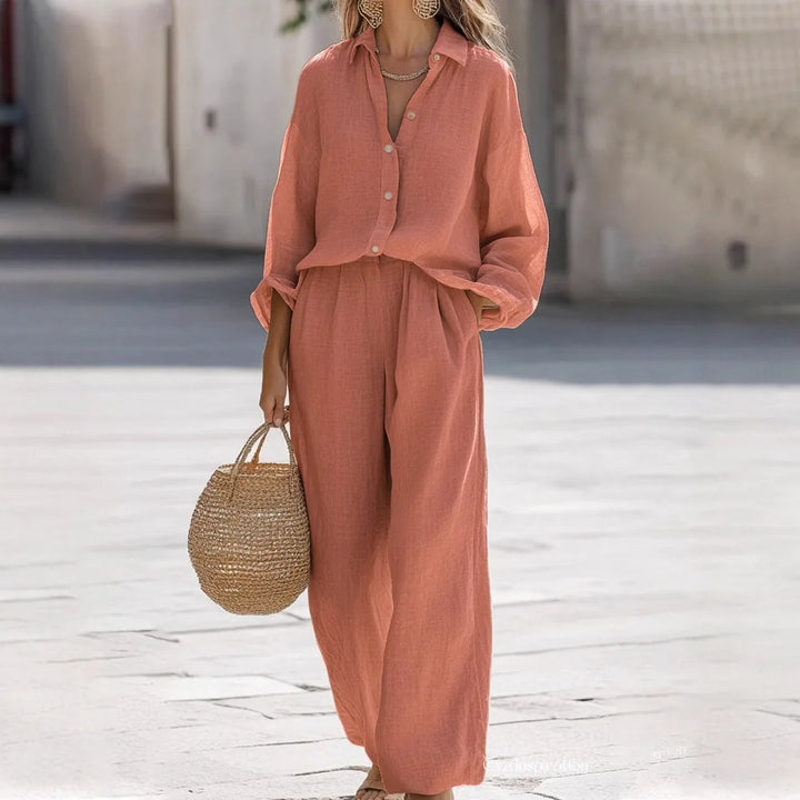 Simple Cotton Linen Women&