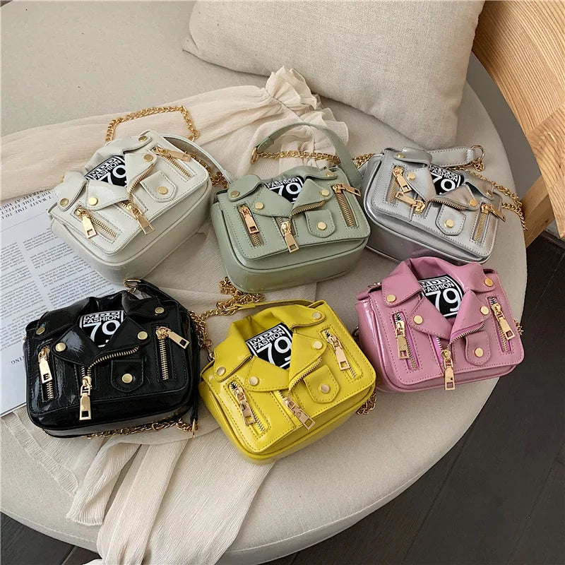 Chain Crossbody Bags for Women Shoulder Bag Jacket Clothing Bag Trendy Purse and Handbag Designer Bag Сумка Женская Bolsos Mujer